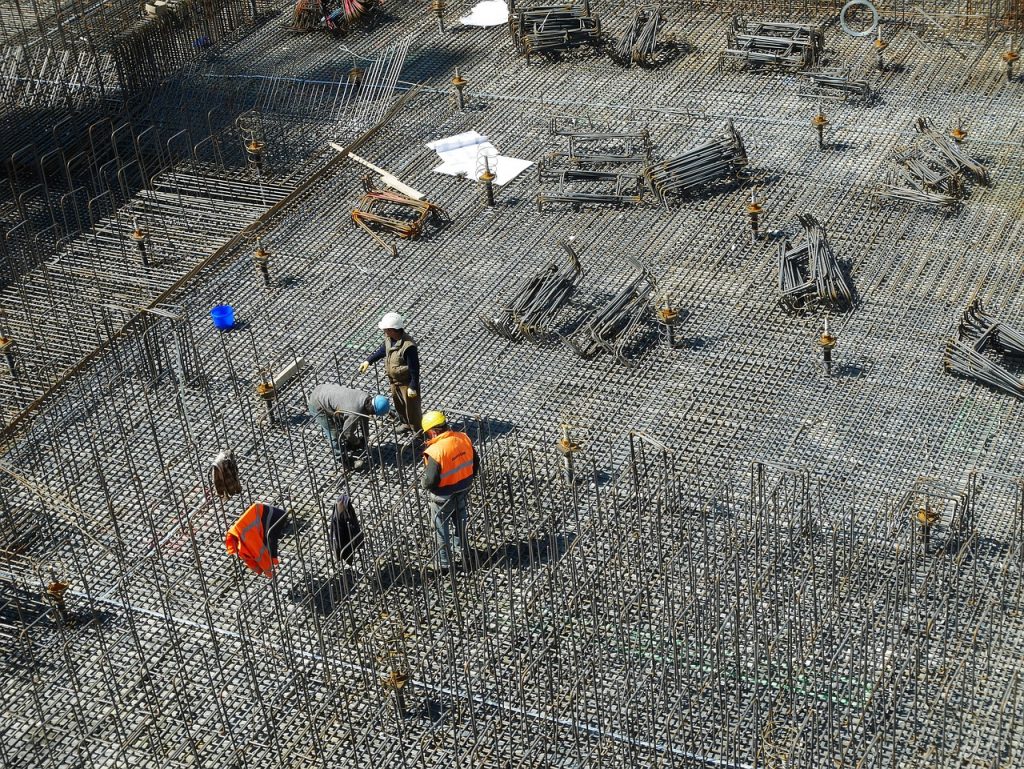 Specialist in Rebar Work for Large Construction Sites